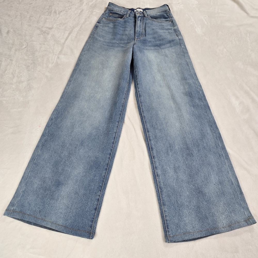WeWoreWhat High Rise Wide Leg Jeans  size 26